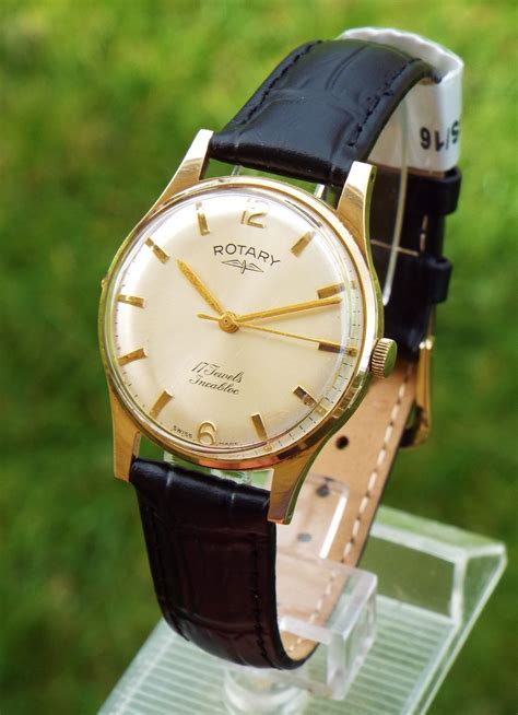 dating vintage rotary watches